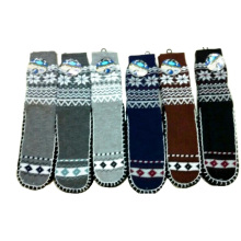 Men Knitted Anti-Slip Christmas Floor Socks Factory Manufacturer